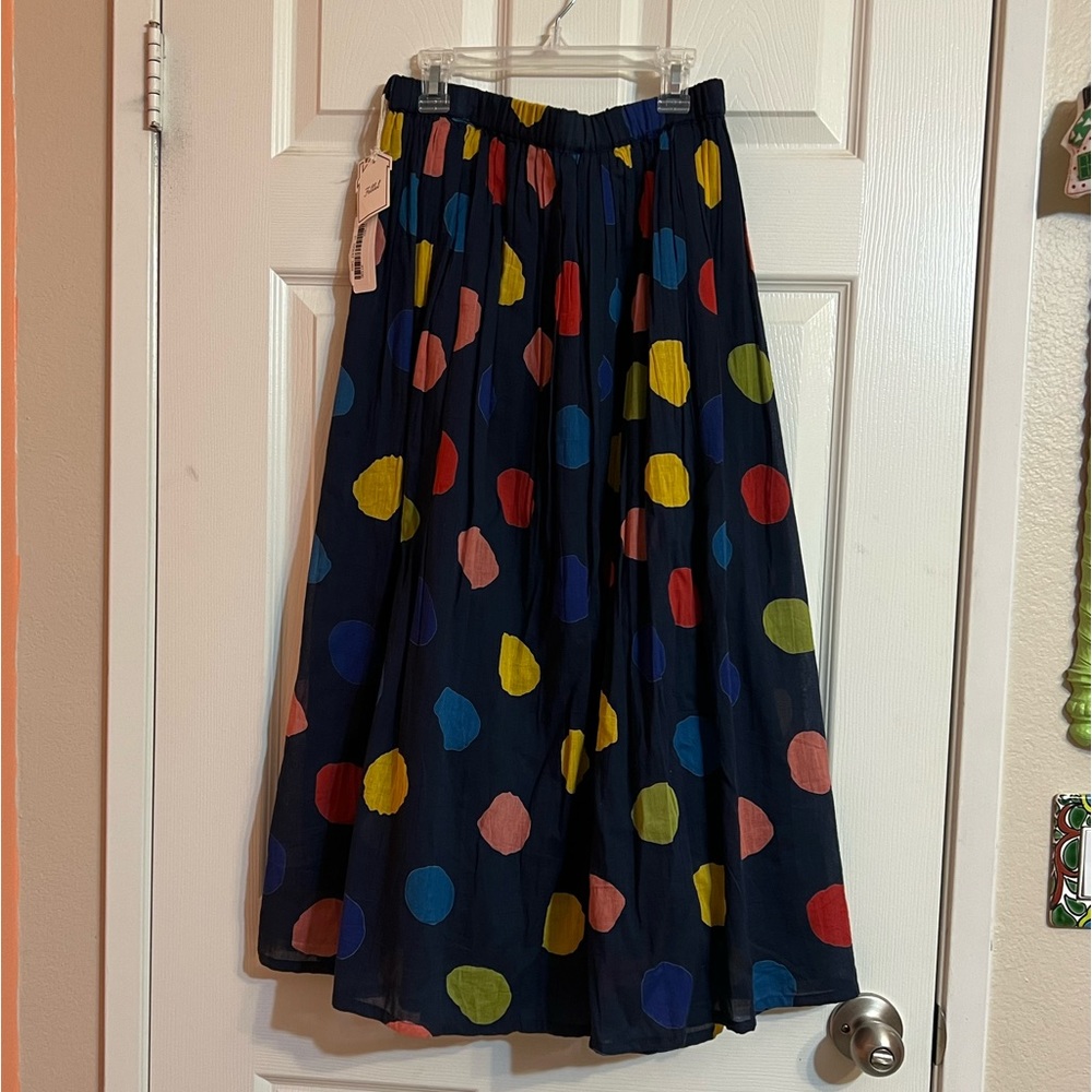NWT polka dot skirt